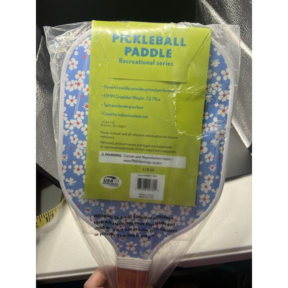 Pickleball Paddle NWT Double-Sided Durable Lightweight Racket for Indoor Or Out. - Picture 2 of 2